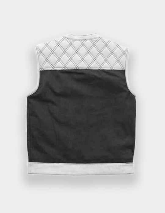 Men's Club Motorbike Leather Vest